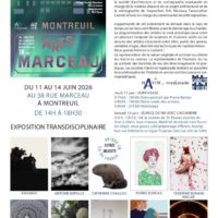 Du 11 au 14 juin 2026 Exposition ARTS MARCEAU – Montreuil